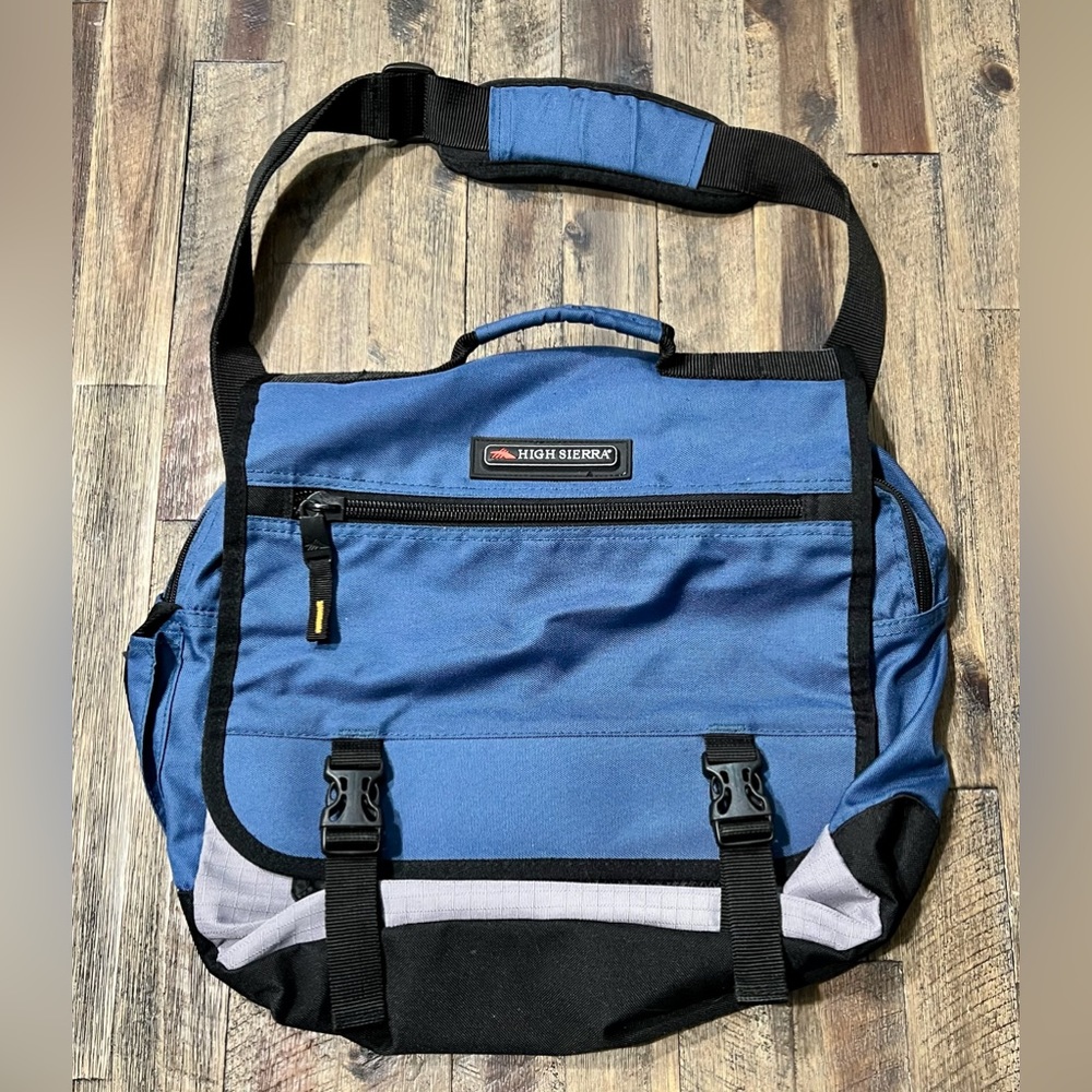 High Sierra Messenger Bag - Blue